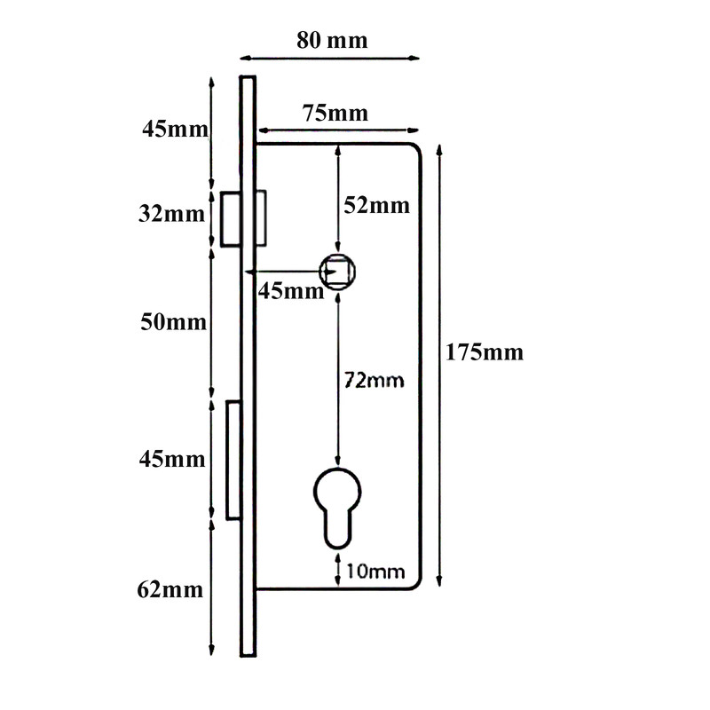 قفل در مدل S50-22