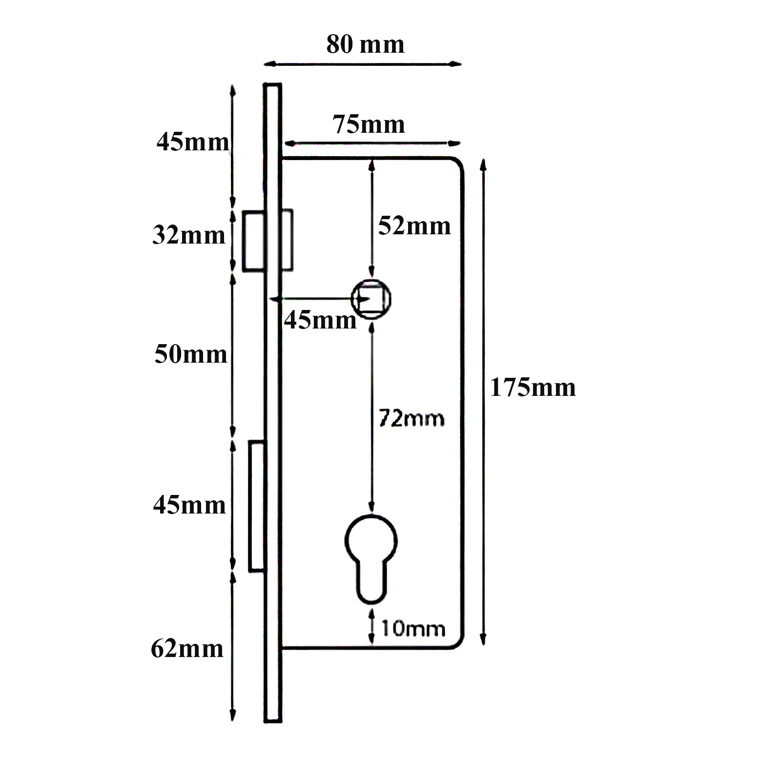 قفل در سیفتی کد S50-52