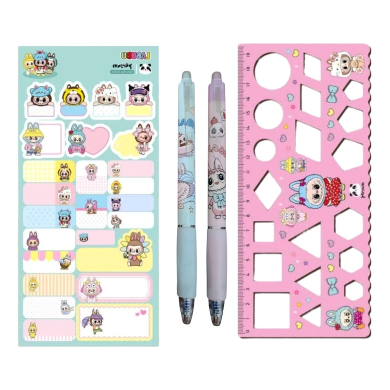 بسته لوازم تحریر مدل لبوبو کد mn320 بسته 4 عددی