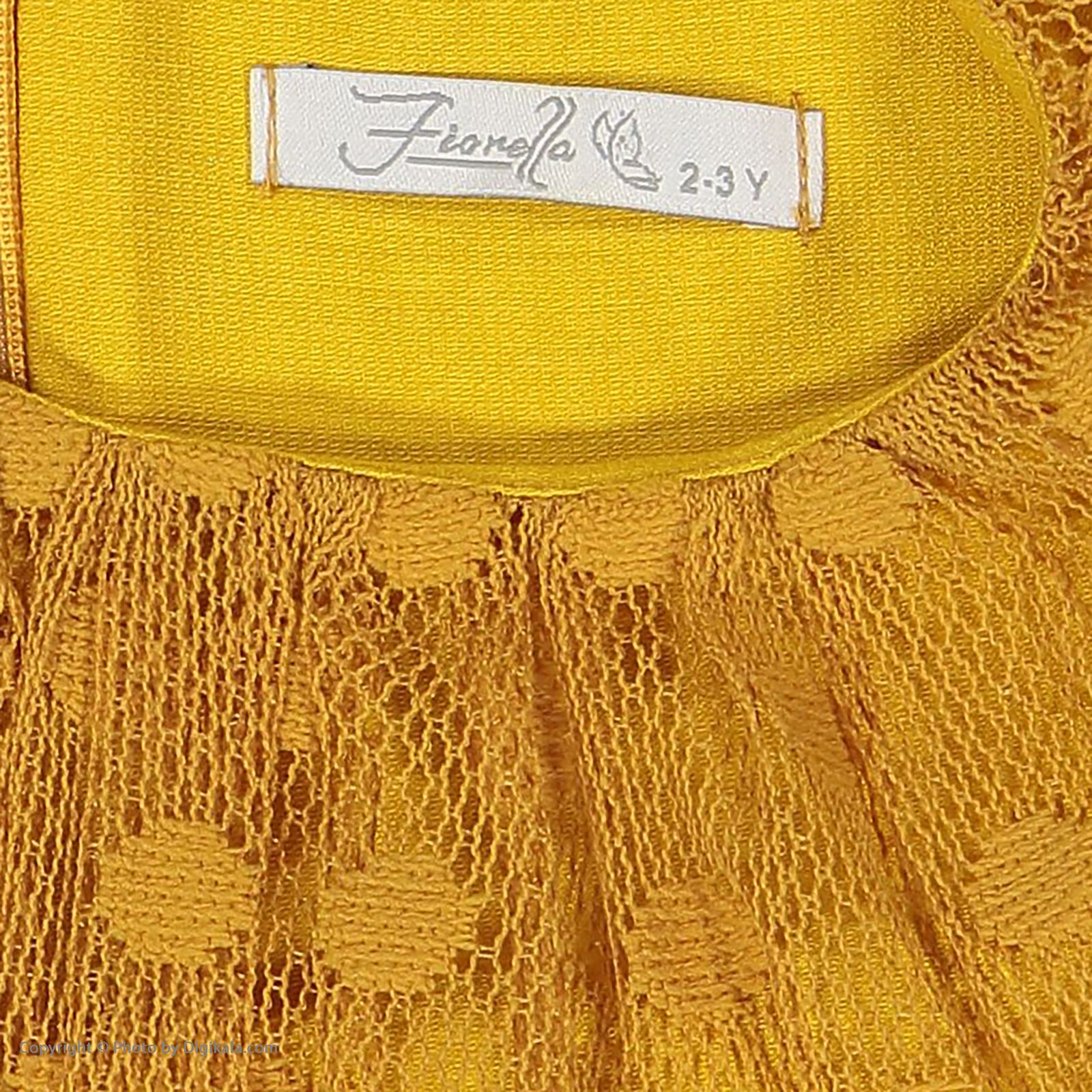 پیراهن دخترانه فیورلا مدل 32703-08 -  - 5