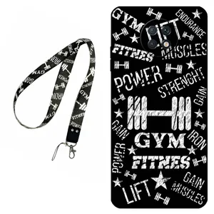 Megafone Gym 0010 Cover For Xiaomi Redmi Note 9T Mobile Neckband