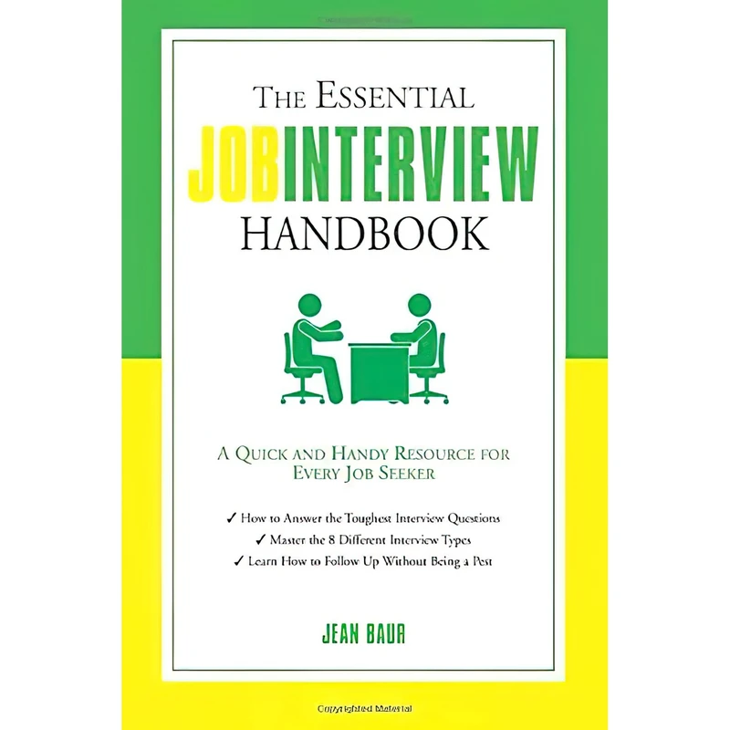 کتاب The Essential Job Interview Handbook اثر Jean Baur انتشارات Weiser