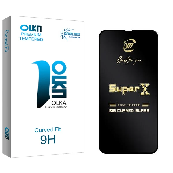 محافظ صفحه نمایش کولینگ مدل Olka SuperX مناسب برای گوشی موبایل اپل iPhone 13 Pro