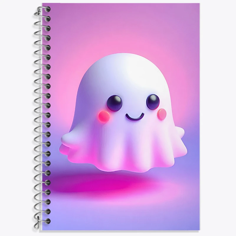 دفتر زبان 50 برگ خندالو مدل سه خط طرح روح کوچولو کد F7244