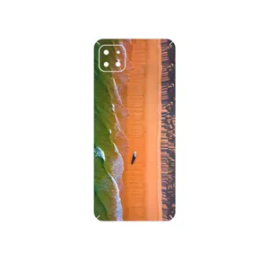 MAHOOT Beach and Green Sea Cover Sticker for Samsung Galaxy A22 5G