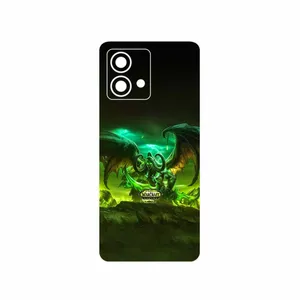 MAHOOT Warcraft Game Series Cover Sticker for Motorola Moto G84
