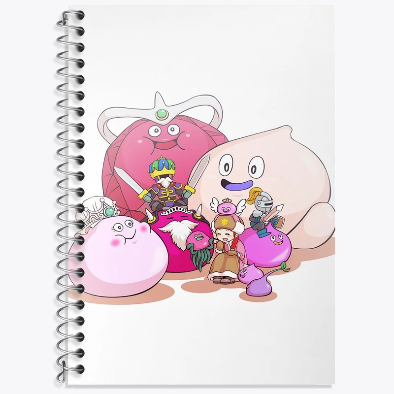 دفتر لغت 50 برگ خندالو طرح بازی دراگون کوئست (Dragon Quest) کد 35180
