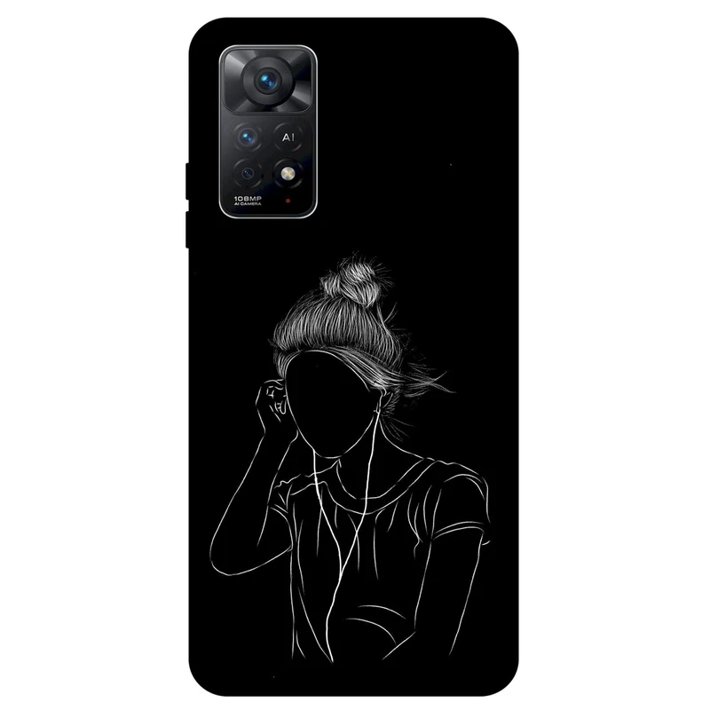 کاور مگافون طرح مینیمال مدل 1858 مناسب برای گوشی موبایل شیائومی Redmi Note 11 Pro 4G / 5G 