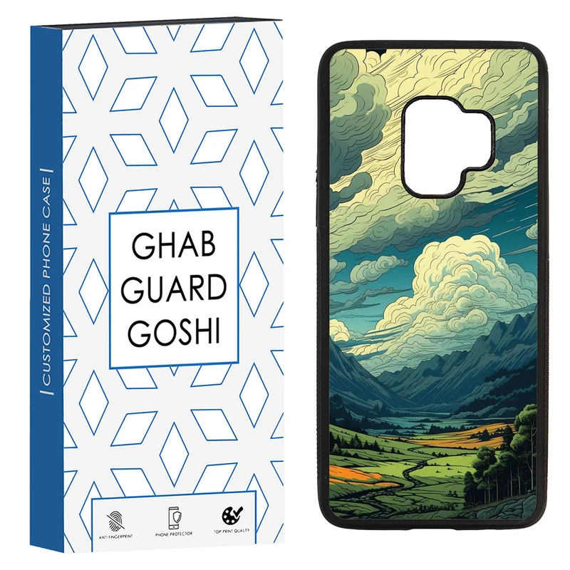 کاور قاب گارد گوشی طرح منظره کد TPU-172 مناسب برای گوشی موبایل سامسونگ Galaxy S9