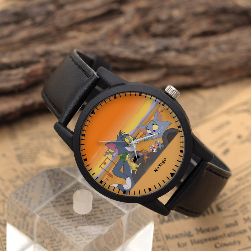 ساعت مچی عقربه ای ناکسیگو مدل Tom and Jerry COWBOY UP کد LF14049 ساعت مچی عقربه ای ناکسیگو مدل Tom and Jerry COWBOY UP کد LF14049