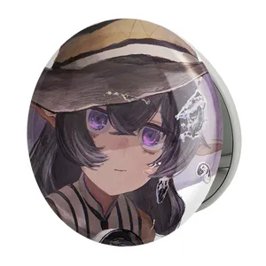 آینه جیبی خندالو طرح روکسی انیمه موشوکو تنسی مدل تاشو کد 24069 