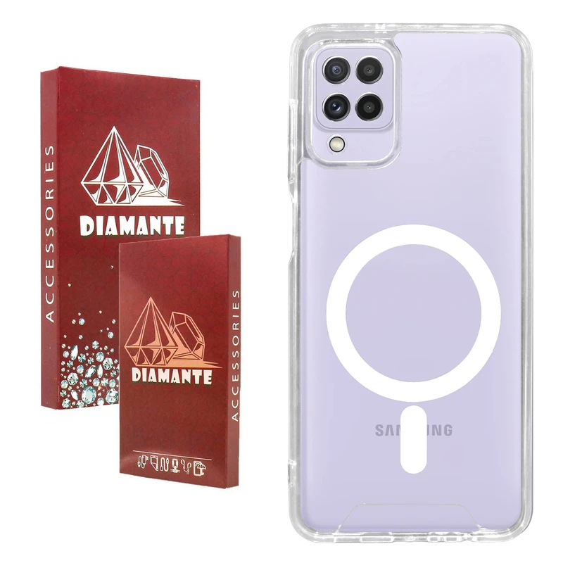 کاور دیامانته مدل Mac_safe Ros مناسب برای گوشی موبایل سامسونگ Galaxy M12