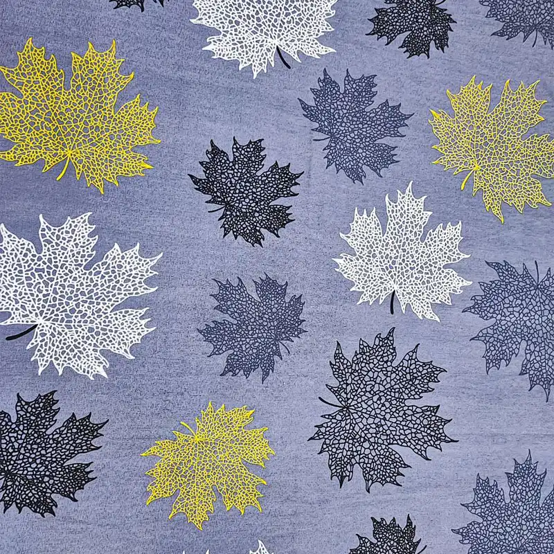 پارچه ملحفه طرح برگ سوزنی B