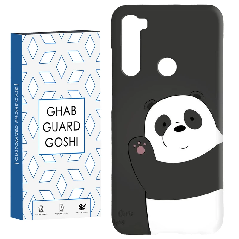 کاور قاب گارد گوشی طرح پاندا کد Dimo-225 مناسب برای گوشی موبایل شیائومی Redmi Note 8 