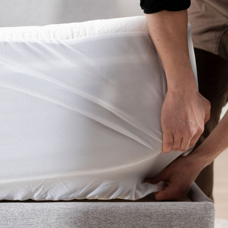 محافظ تشک ماتیسا مدل نانو میکرودنلوپ ضدآب یک نفره سایز 90x200 سانتی متر
