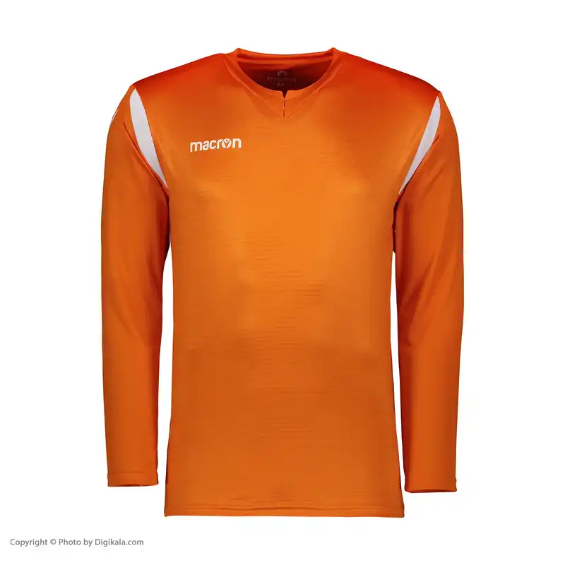 ست پیراهن و شورت ورزشی مردانه مکرون مدل آرس رنگ نارنجی