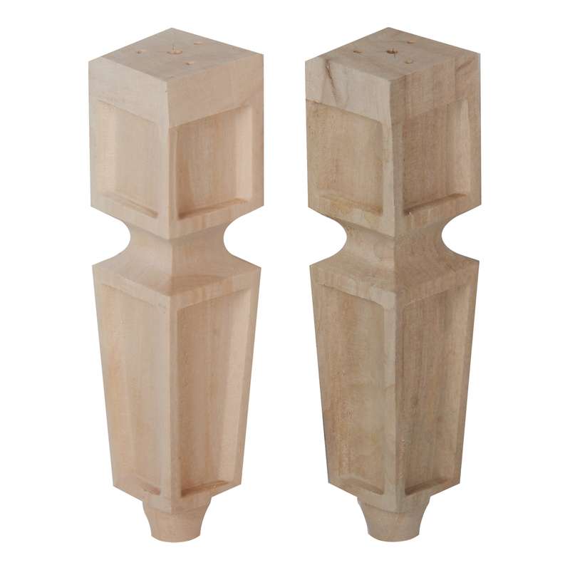 پایه مبل مدل چوبی کد 40 مجموعه 2 عددی