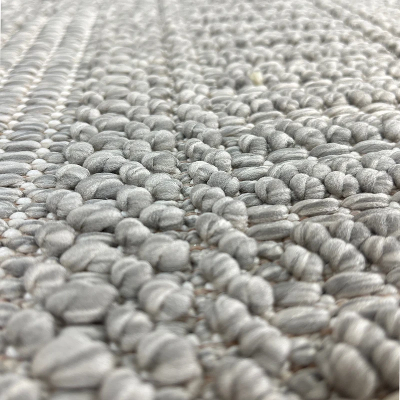 عکس شماره 4 : فرش ماشینی ۴۲۰ شانه زمینه و حاشیه طوسی طرح پینترستی مراکشی کد ۱۱۳۳