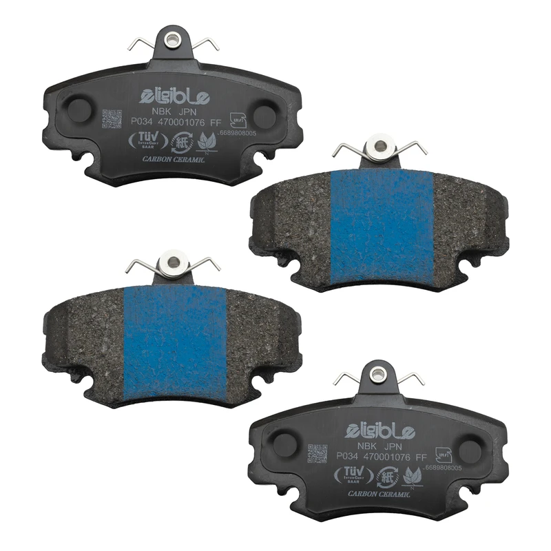 لنت ترمز جلو خودرو الیجیبل مدل ELIGIBLE RA02 دو جفت مناسب برای رنو L90