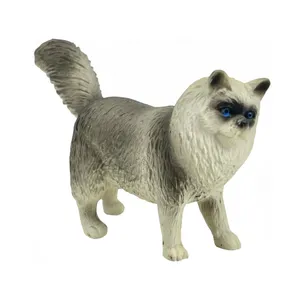 فیگور مدل گربه رگدال طرح Ragdoll کد CA954-9 ارتفاع 5.7 سانتی‌متر