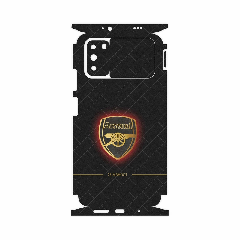 برچسب پوششی ماهوت مدل Arsenal-FullSkin مناسب برای گوشی موبایل شیائومی Poco M3