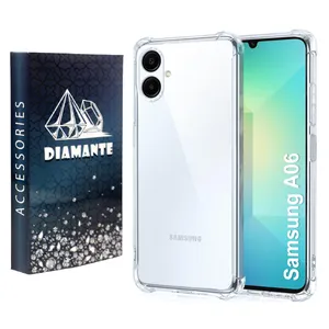 کاور دیامانته مدل Bianco Navy مناسب برای گوشی موبایل سامسونگ Galaxy A06