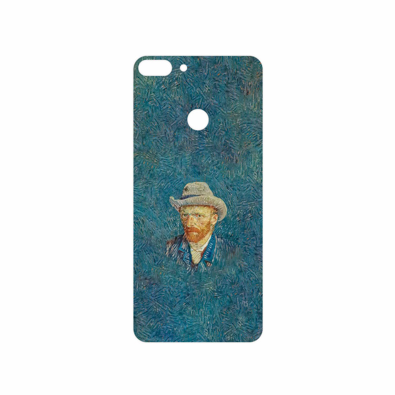 برچسب پوششی ماهوت مدل Self portrait with a gray felt hat مناسب برای گوشی موبایل هوآوی P Smart