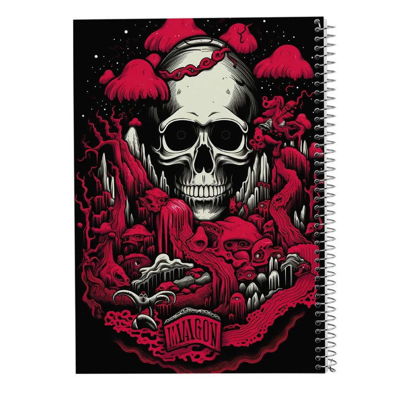 دفتر شطرنجی 50 برگ مدوپد مدل ChainSaw Man کد DF10917