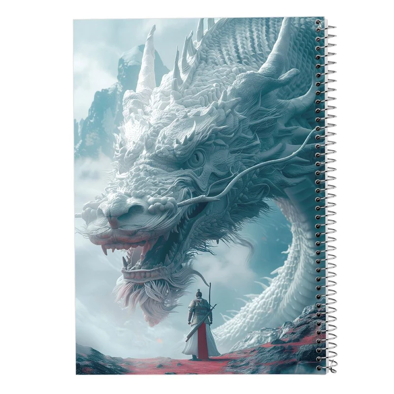 دفتر نقاشی 50 برگ مدوپد مدل اژدها کد DF16626