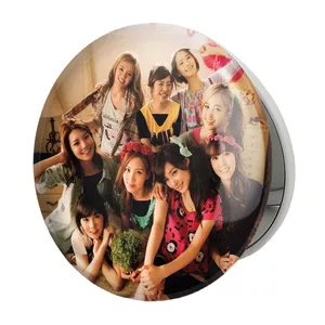 آینه جیبی خندالو طرح گروه گرلز جنریشن Girls Generation مدل تاشو کد 12977 