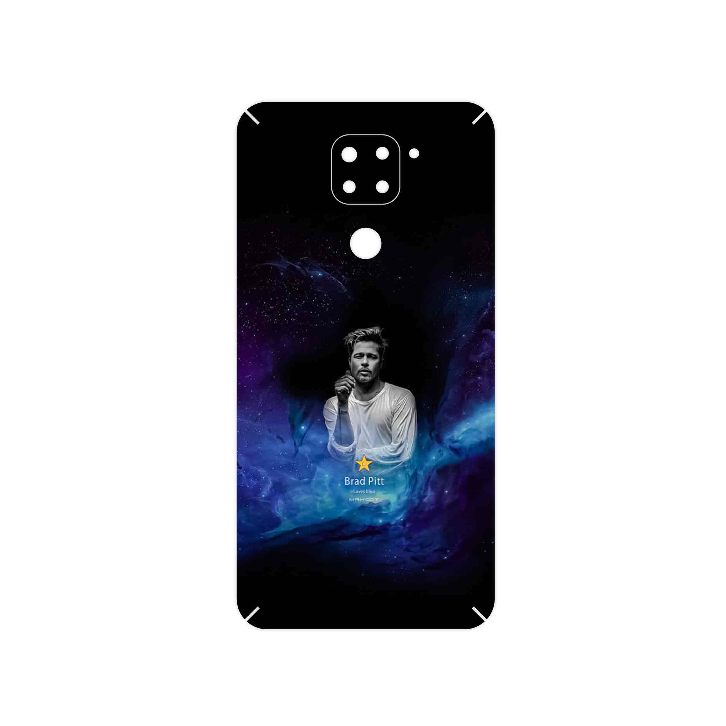برچسب پوششی ماهوت مدل Brad Pitt مناسب برای گوشی موبایل شیائومی Redmi 10X