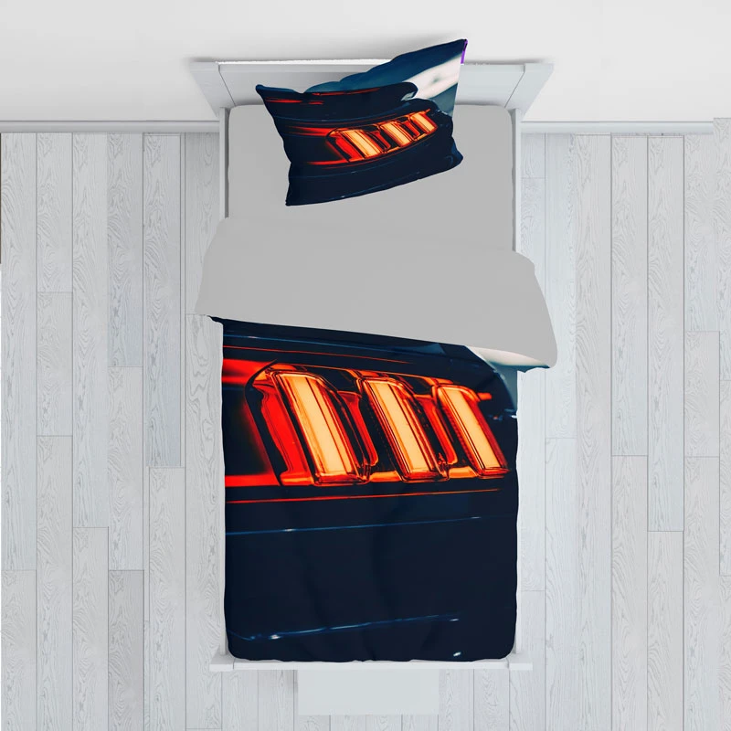 سرویس روتختی مدل چراغ ماشین TXY248 تک نفره 5 تکه