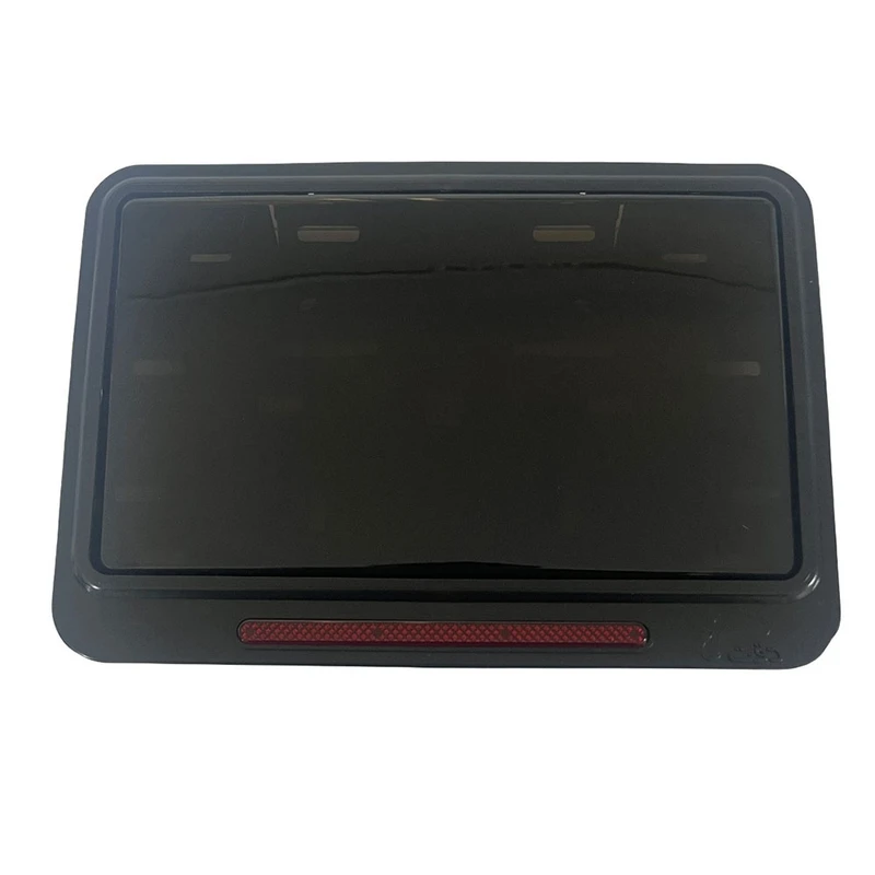 قاب پلاک موتور سیکلت وارون طرح کتابی مدل شبرنگ دار کد B-52