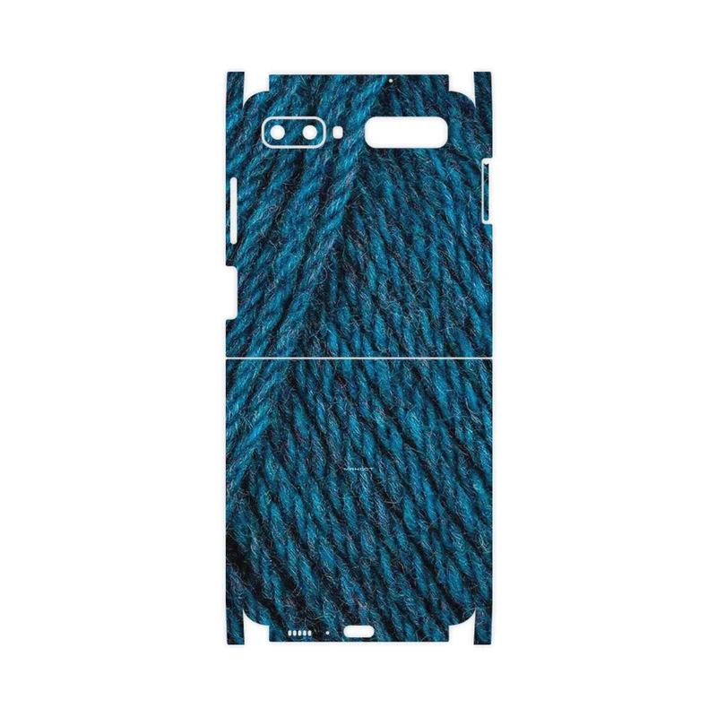 برچسب پوششی ماهوت مدل Fabric Texture 1-FullSkin مناسب برای گوشی موبایل سامسونگ Galaxy Z Flip