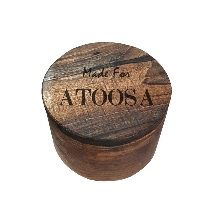 جعبه جواهر چوبی مدل آتوسا
