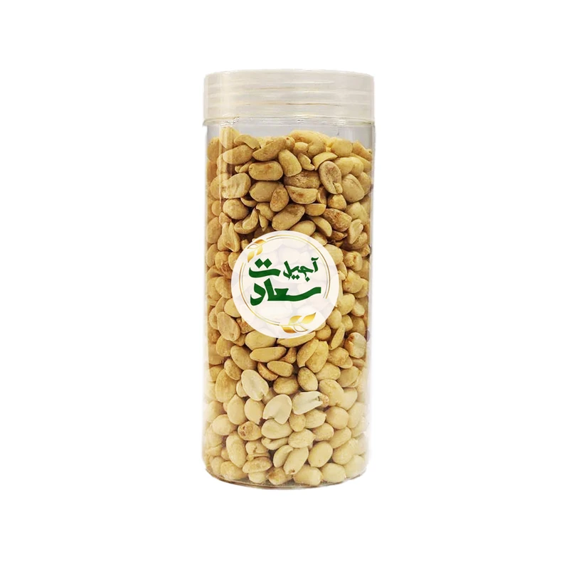 بادام زمینی بدون پوست سعادت - 400 گرم