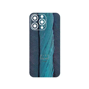 MAHOOT Turquoise feathers Cover Sticker for Apple iPhone 14 Pro Max