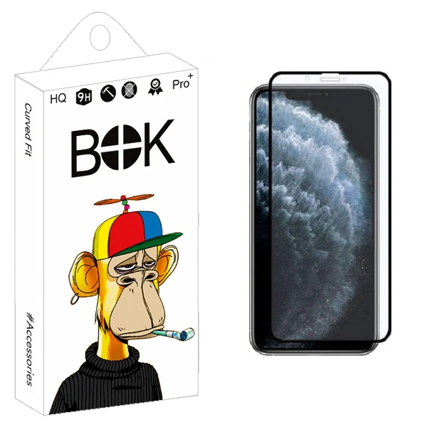 محافظ صفحه نمایش بوک مدل +HD مناسب برای گوشی موبایل اپل iphone 11
