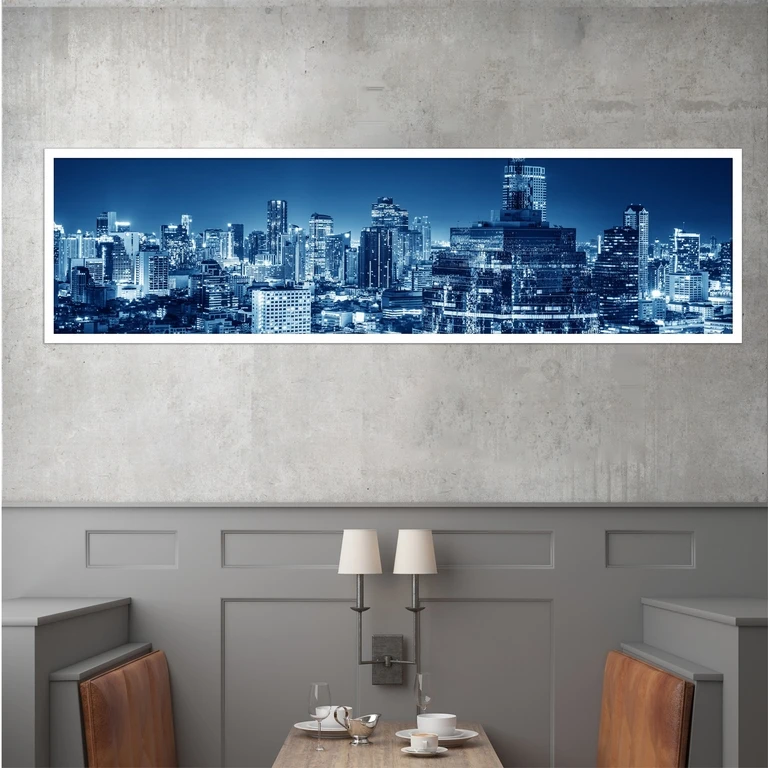 تابلو بکلیت طرح منظره شهری مدل کشیده W-7409
