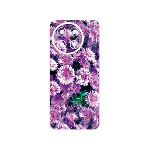 MAHOOT Purple_Flower Cover Sticker for Tecno Spark 30 Pro