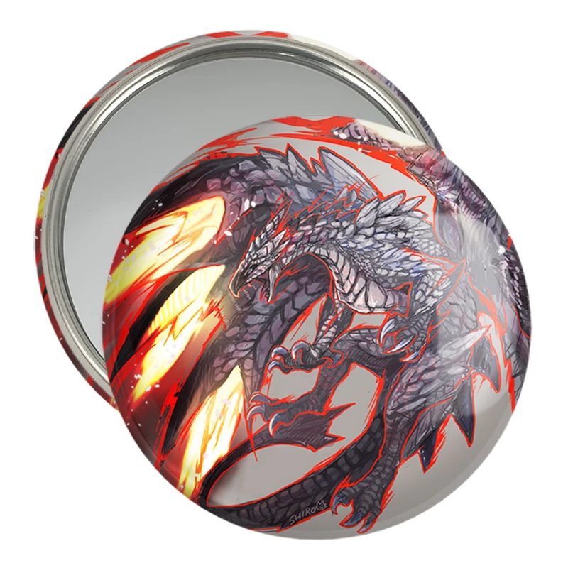 آینه جیبی خندالو مدل بازی شکارچی هیولا (Monster Hunter) کد 33287