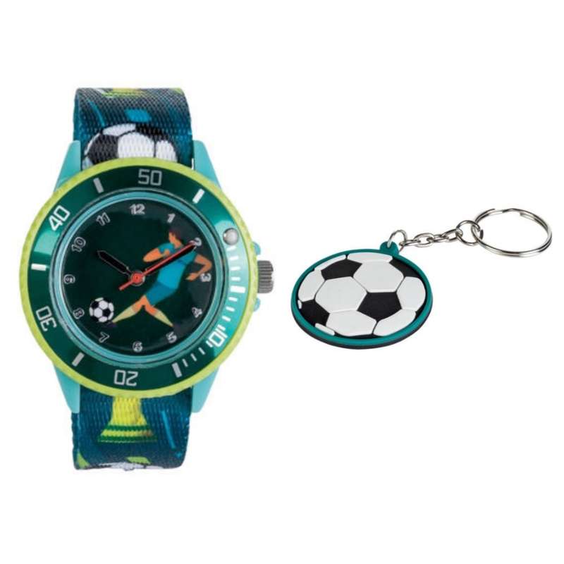 ساعت مچی عقربه ای بچگانه مدل Auriol به همراه جاکلیدی