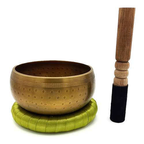 کاسه تبتی مدل چکشی برنزی 14