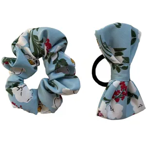 کش مو زنانه مدل پاییونی و اسکرانچی 3517 بسته 2 عددی