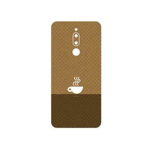 MAHOOT Minimal Cup of Coffee Icon Cover Sticker for Meizu M6T