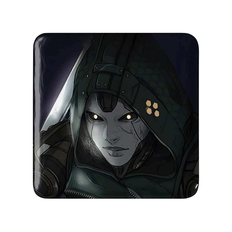 مگنت خندالو طرح ash ایکس لجند مدل مربعی کد 30951