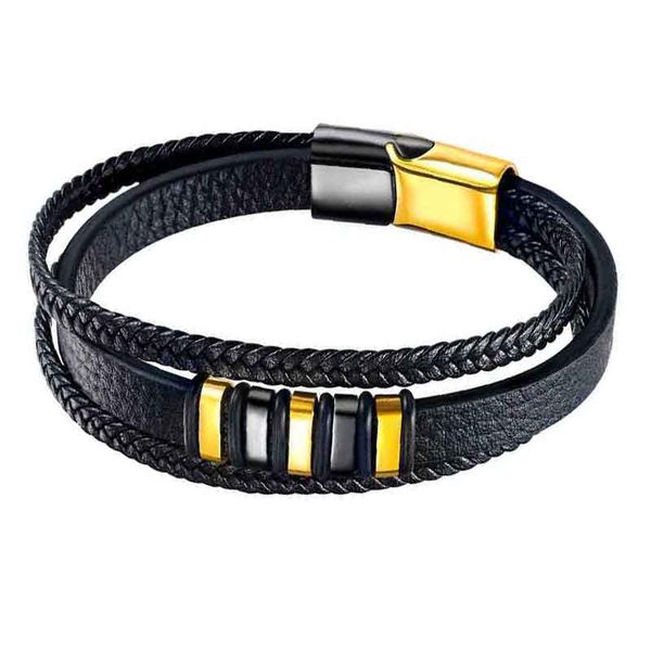 دستبند مردانه گالری شمرون مدل BNG563G0 دستبند مردانه گالری شمرون مدل BNG563G0