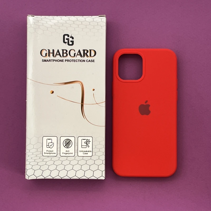 کاور قاب گارد مدل سیلیکونی ساده مناسب برای گوشی موبایل اپل IPhone 12 / 12 PRO