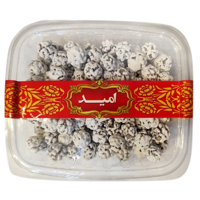 نقل کاکائویی با مغز نخود شهد شهر امید - 300 گرم