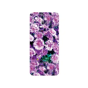 MAHOOT Purple_Flower Cover Sticker for Xiaomi Redmi Note 12 5G